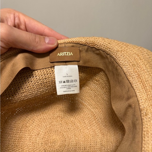 ARITZIA World famous Panama Hats 100% Toquilla Straw Hat Handmade Lady Large - Picture 5 of 6